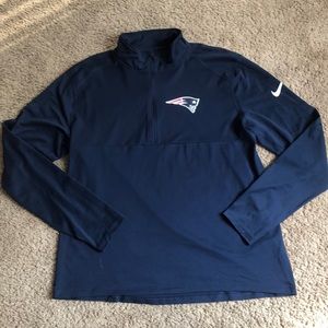 Nike Dri-Fit (NFL New England Patriots) 1/4 Zip